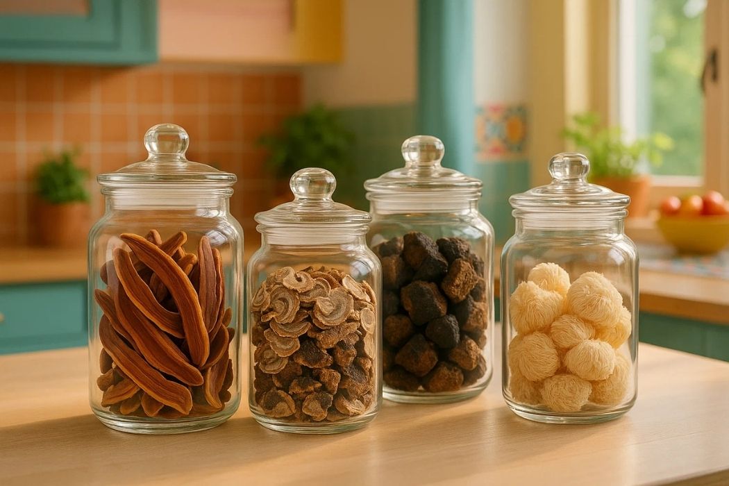 dried mushrooms