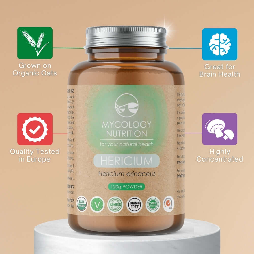 Lion's Mane Mushroom Powder - potentially great for brain health