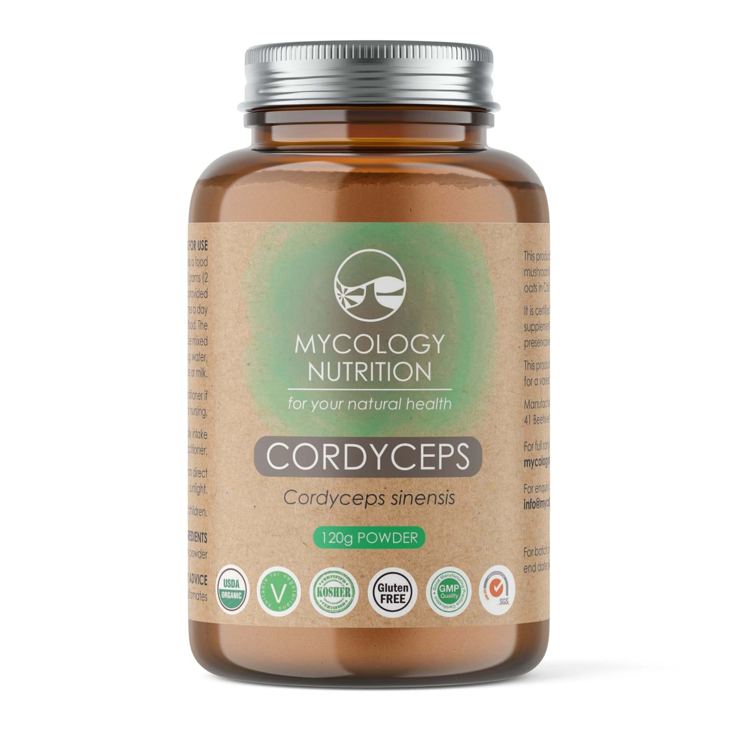 Cordyceps Mushroom Powder - natural food supplement