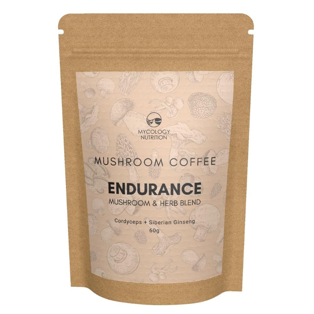Endurance Mushroom Coffee - Cordyceps + Siberian Ginseng mushroom coffee for energy and focus