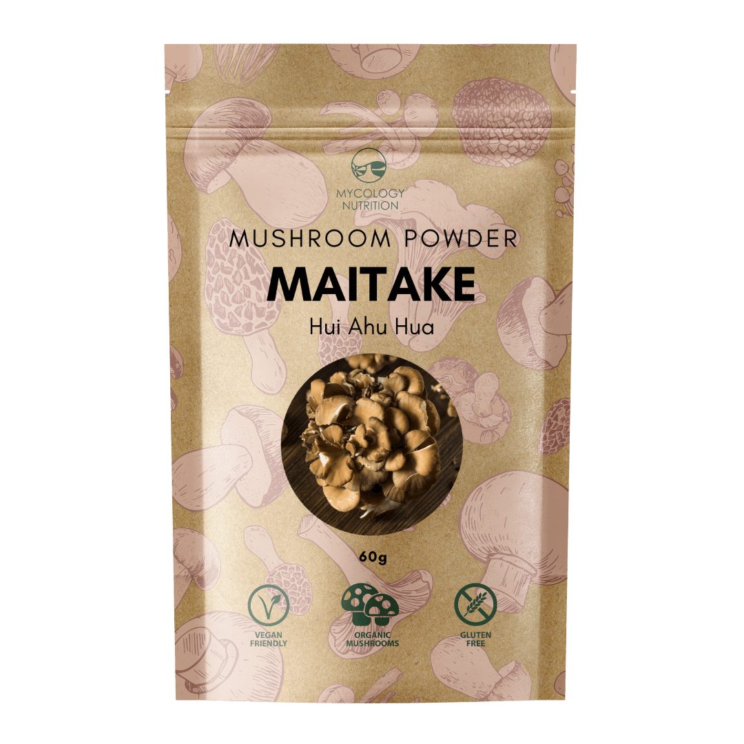 Maitake Mushroom (Hui Shu Hua 灰树花) Powder (60g) - organic mushrooms