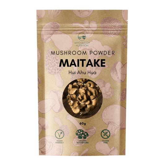 Maitake Mushroom (Hui Shu Hua 灰树花) Powder (60g) - organic mushrooms