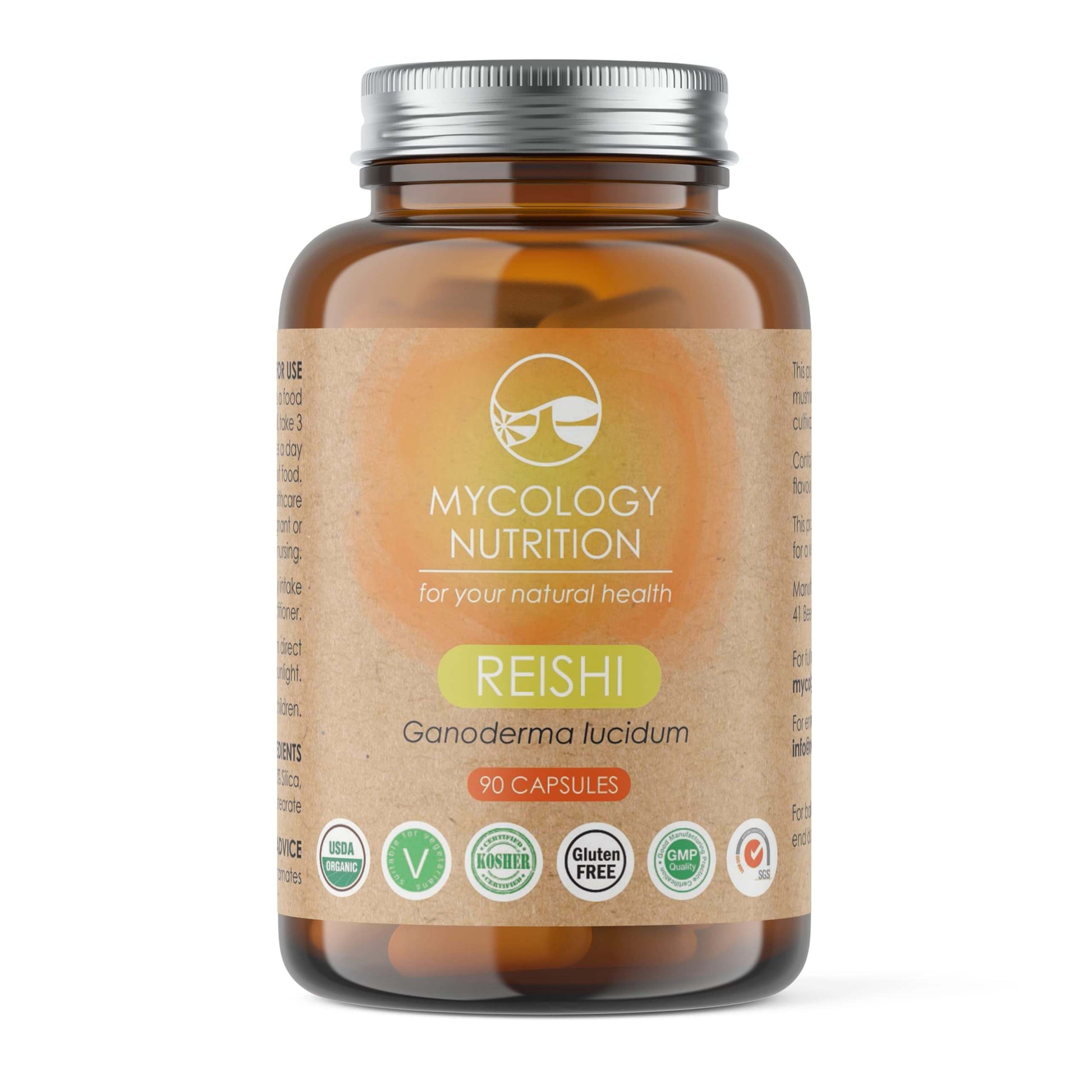 Reishi Mushroom Capsules - for your natural health an immune boosting mushroom