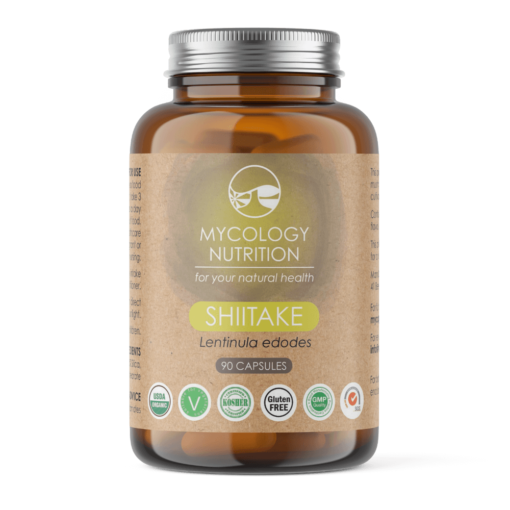 Shiitake Mushroom Supplements | 100% Organic Mushroom