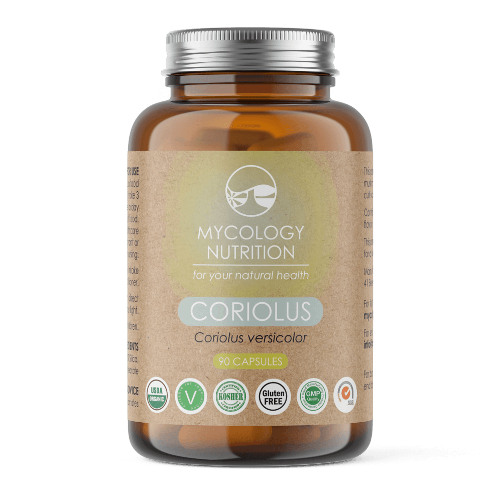 Turkey Tail Mushroom capsules