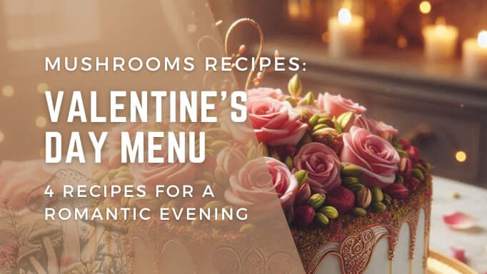 Mushroom Recipes: Valentine's Day Menu - 4 Recipes for a Romantic Evening