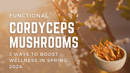 Functional Cordyceps Mushrooms - 3 ways to boost wellness in spring 2024