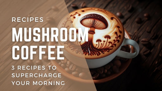 Mushroom Coffee - 3 recipes to supercharge your morning