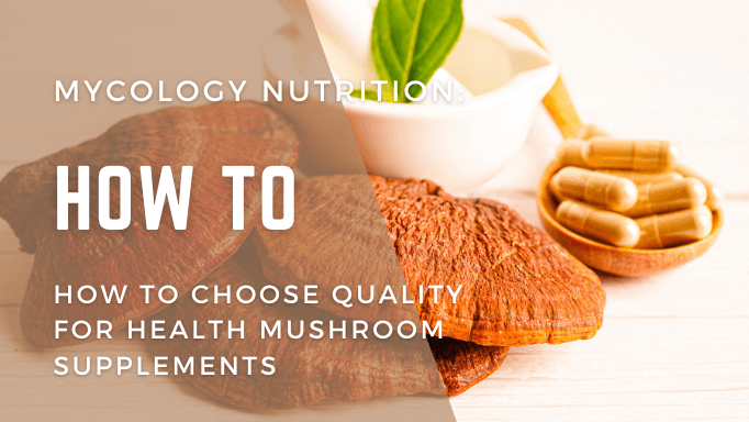 How to choose quality for mushroom supplements