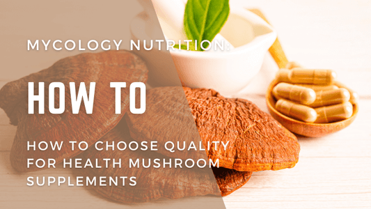 How to choose quality for mushroom supplements
