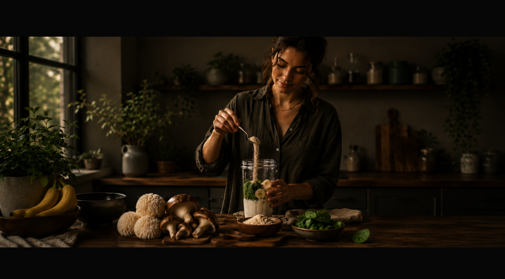 Mushroom powders