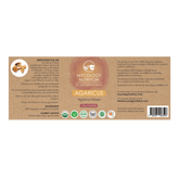 Agaricus Mushroom - potentially helps with digestive issues and physical and emotional stress. 