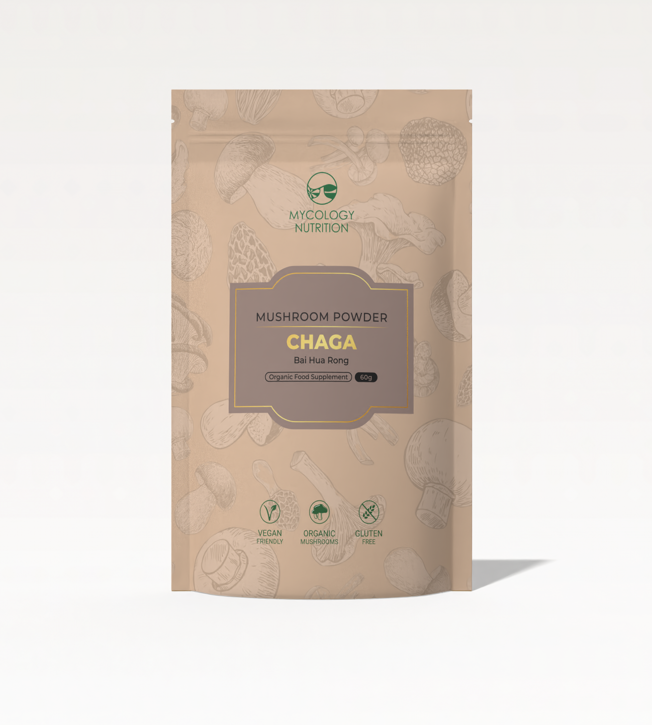 Chaga Mushroom Powder · Immune Support · 60g