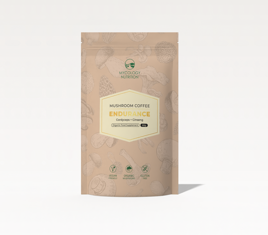 Endurance Mushroom Coffee – Cordyceps & Siberian Ginseng Blend, 60g