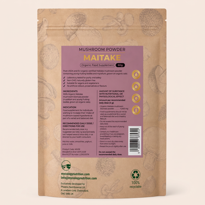 Maitake Mushroom Powder · Immune Support · 60g