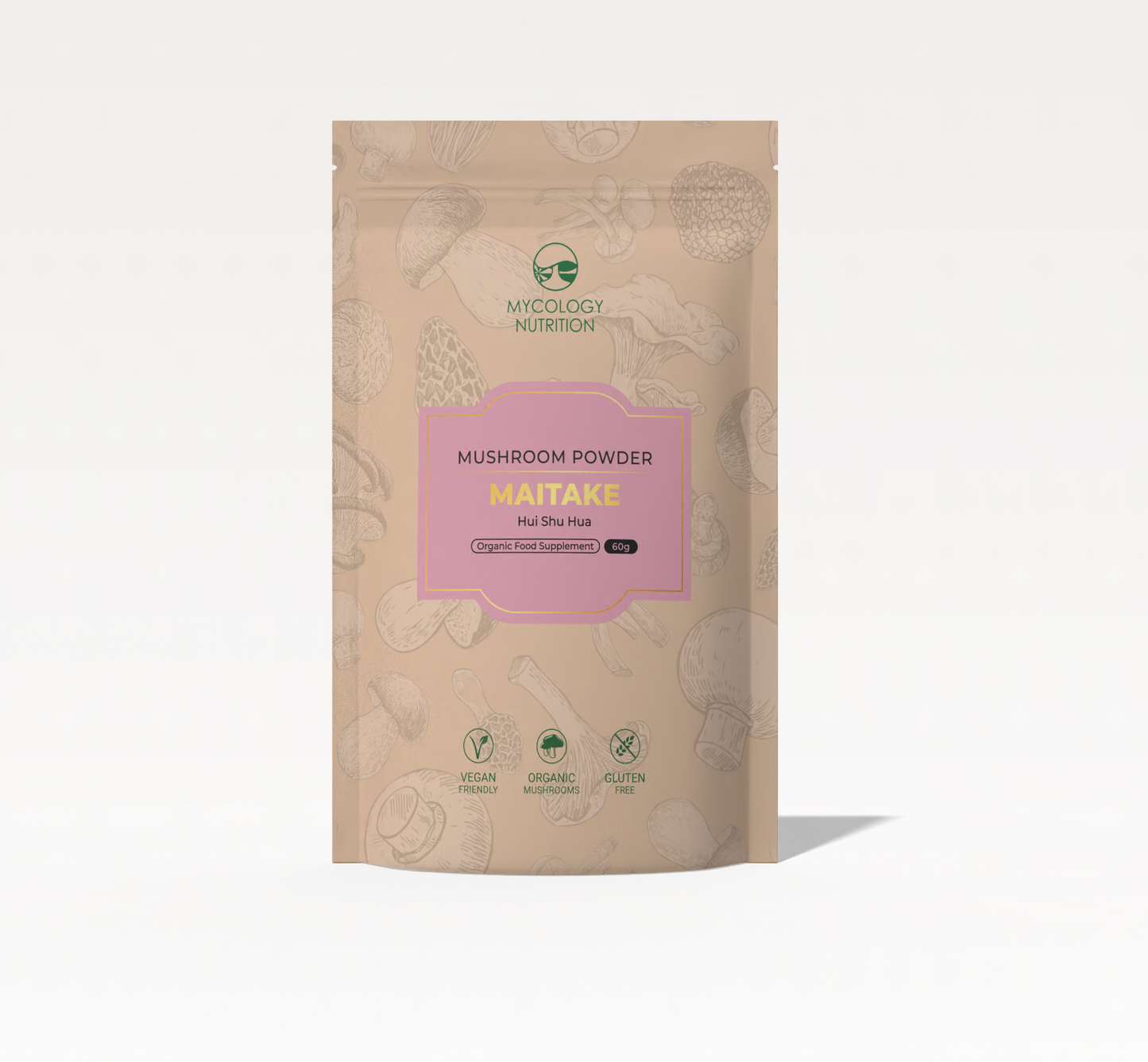 Maitake Mushroom Powder – Whole-Food Grifola, 60g