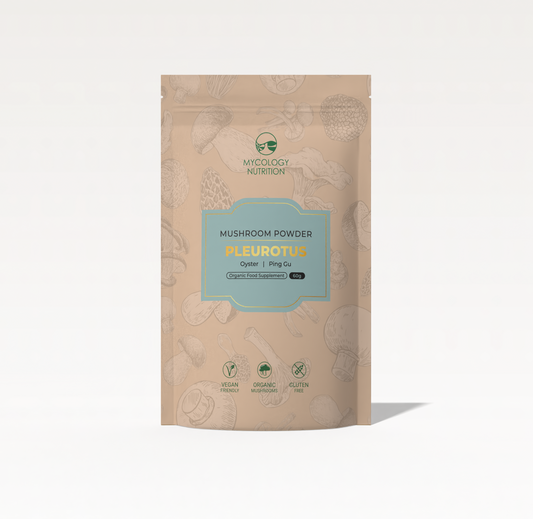 Oyster Mushroom Powder – Organic Pleurotus, 60g