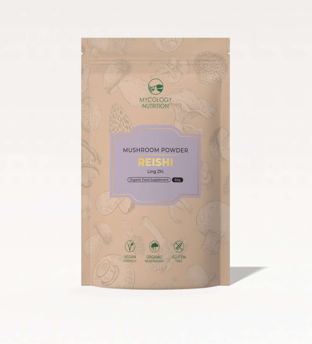 Reishi Mushroom Powder · Sleep & Calm · 60g