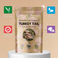 Turkey Tail Mushroom Powder | Coriolus Yun Zhi | Immune Support | Gut Health | Energy & Vitality | Rich in Nutrients | Highly Concentrated Supplement | 60g