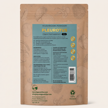 Oyster Mushroom Powder · Daily Wellness · 60g
