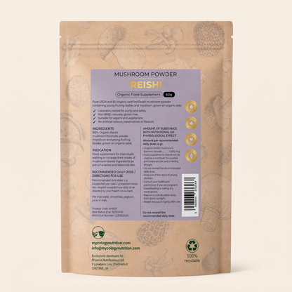 Reishi Mushroom Powder · Sleep &amp; Calm · 60g