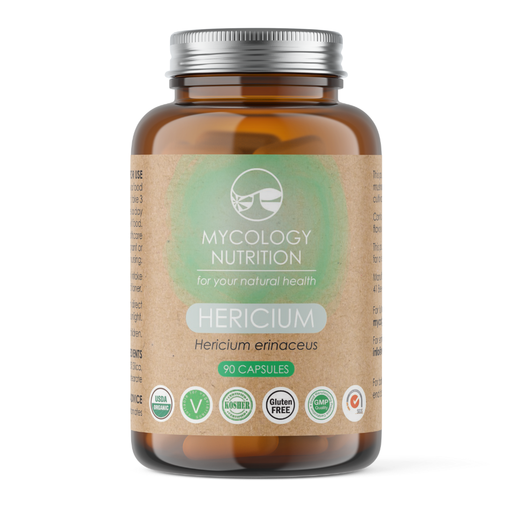 Lions Mane Mushroom Supplements | 100% Organic Mushroom
