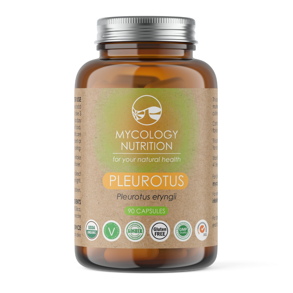 Oyster Mushroom (Pleurotus) Supplements | 100% Organic Mushroom