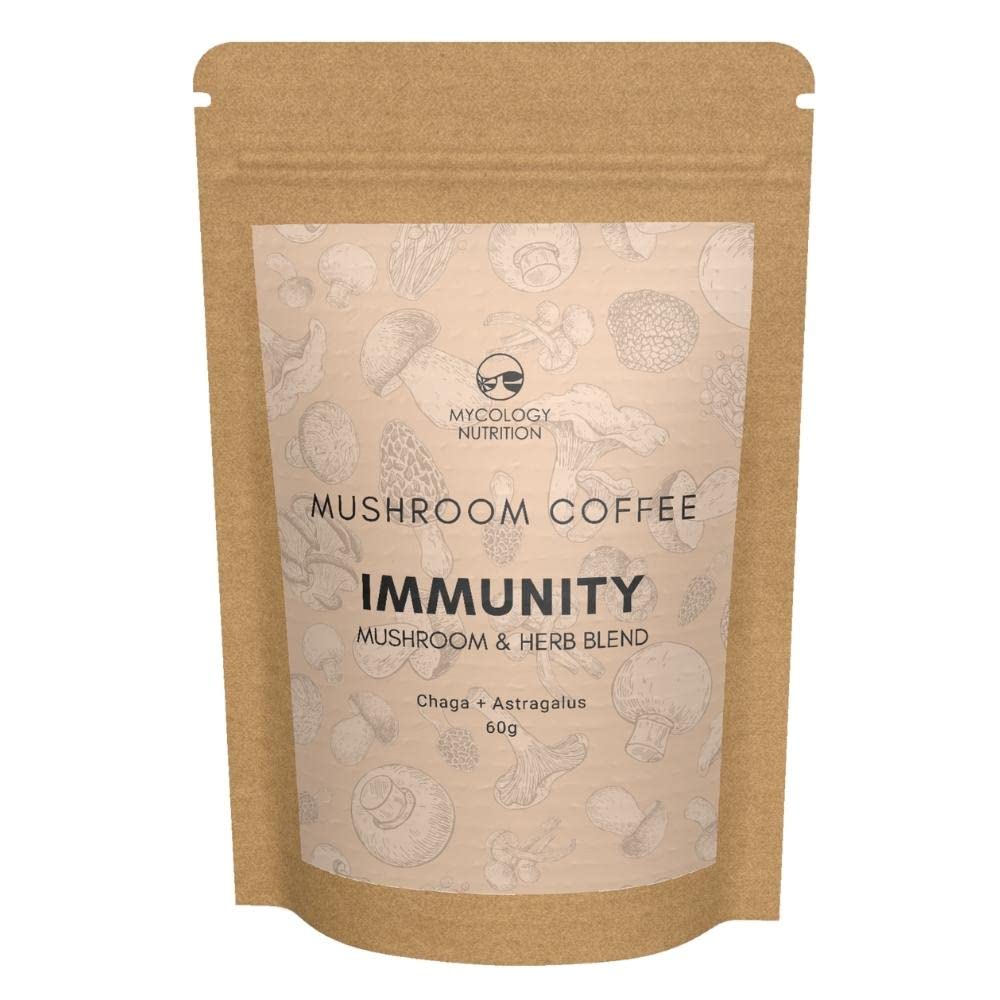 Immunity Mushroom Coffee - blend of Chaga and Astragalus