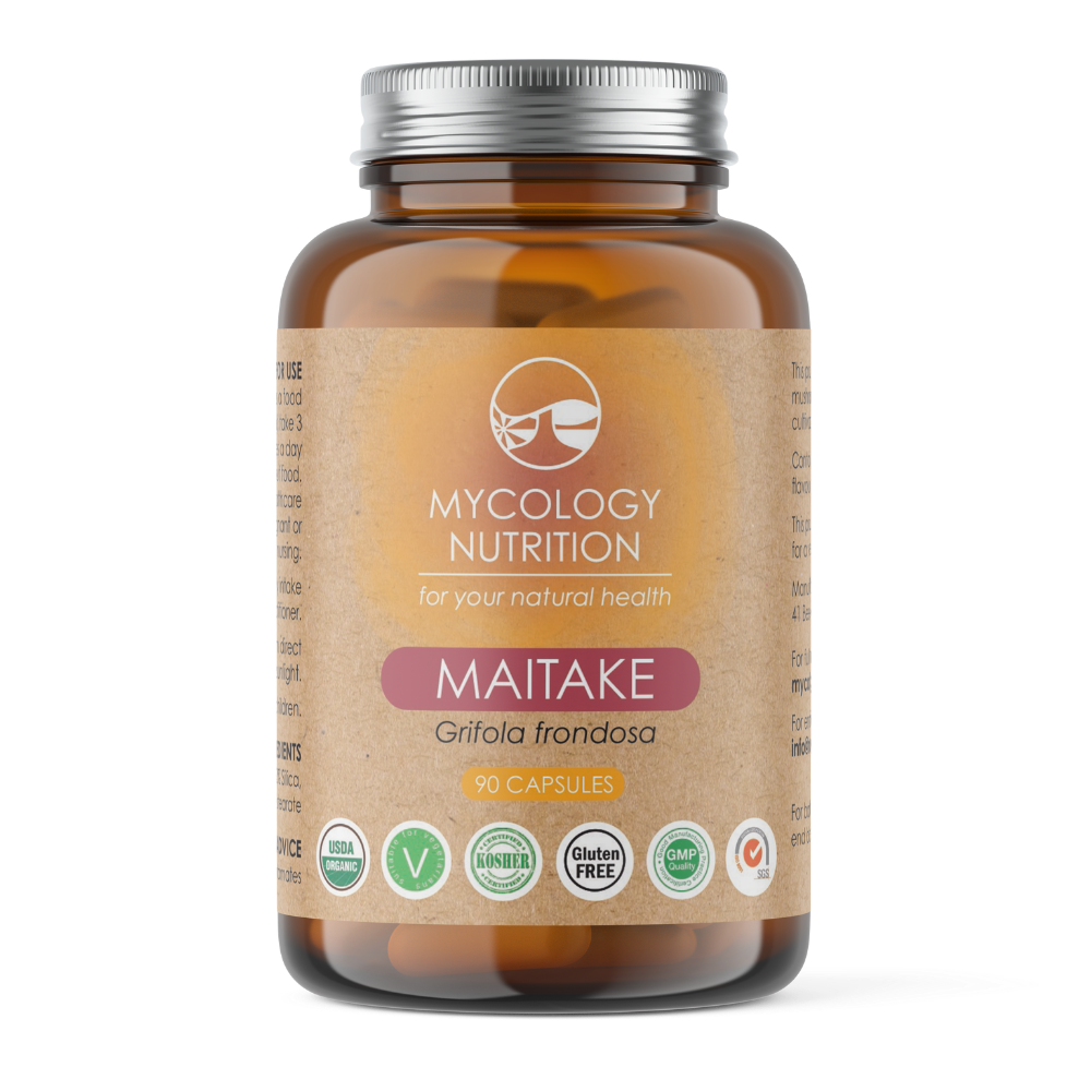 Maitake Mushroom Capsules - natural food supplement