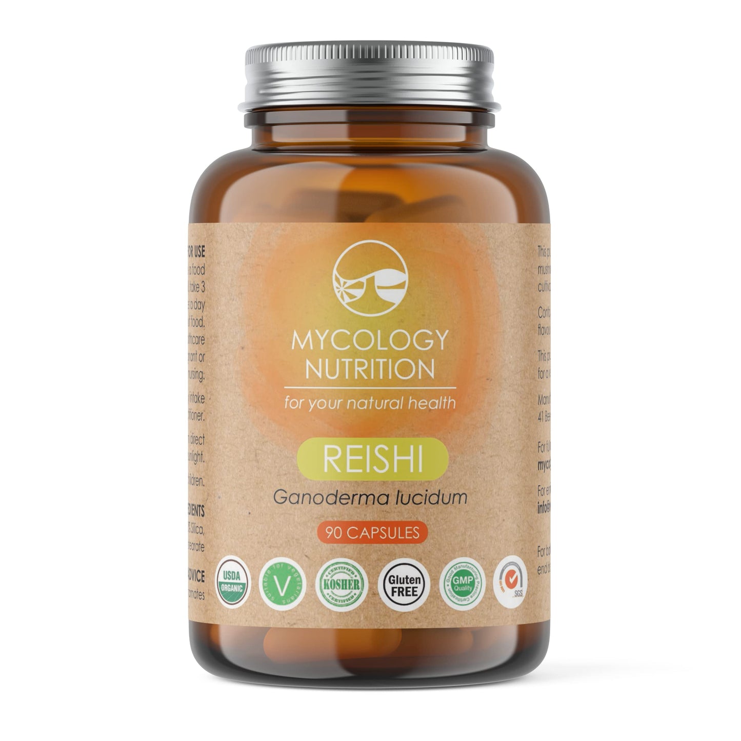 Reishi Mushroom Capsules - for your natural health