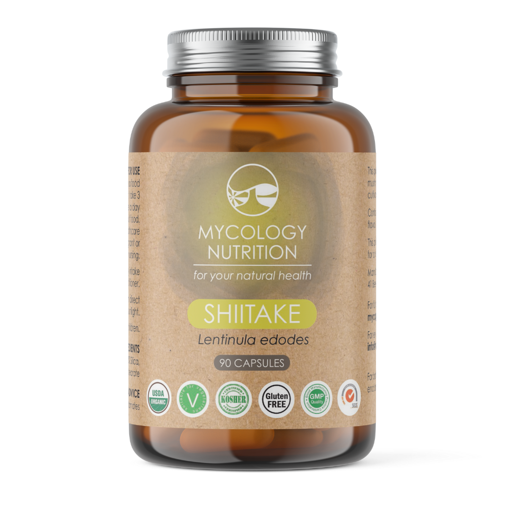 Shiitake Mushroom Supplements | 100% Organic Mushroom