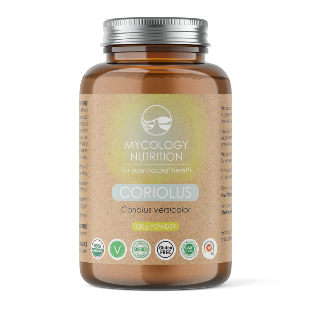 Turkey Tail Mushroom Powder | Coriolus | 100% Organic